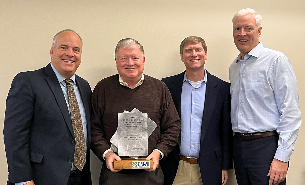 2023 Smrekar Award Presented to Joe Yarbrough