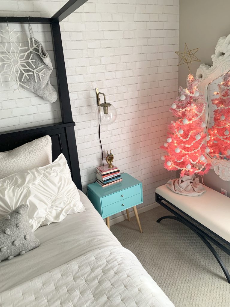 Christmas decor with carpet