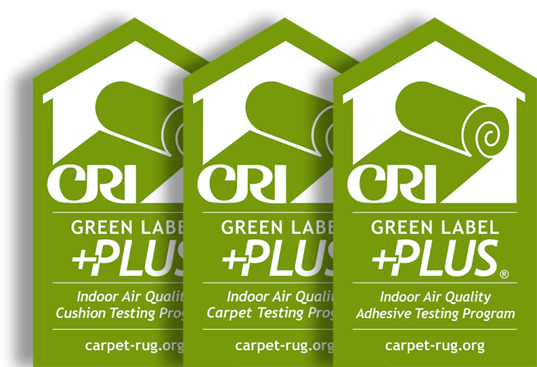 3 Green Label Plus brochures depicted next to each other